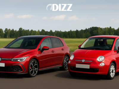 Confronto tra Volkswagen Golf e Fiat 500 nelle auto compatte in Italia nel 2025